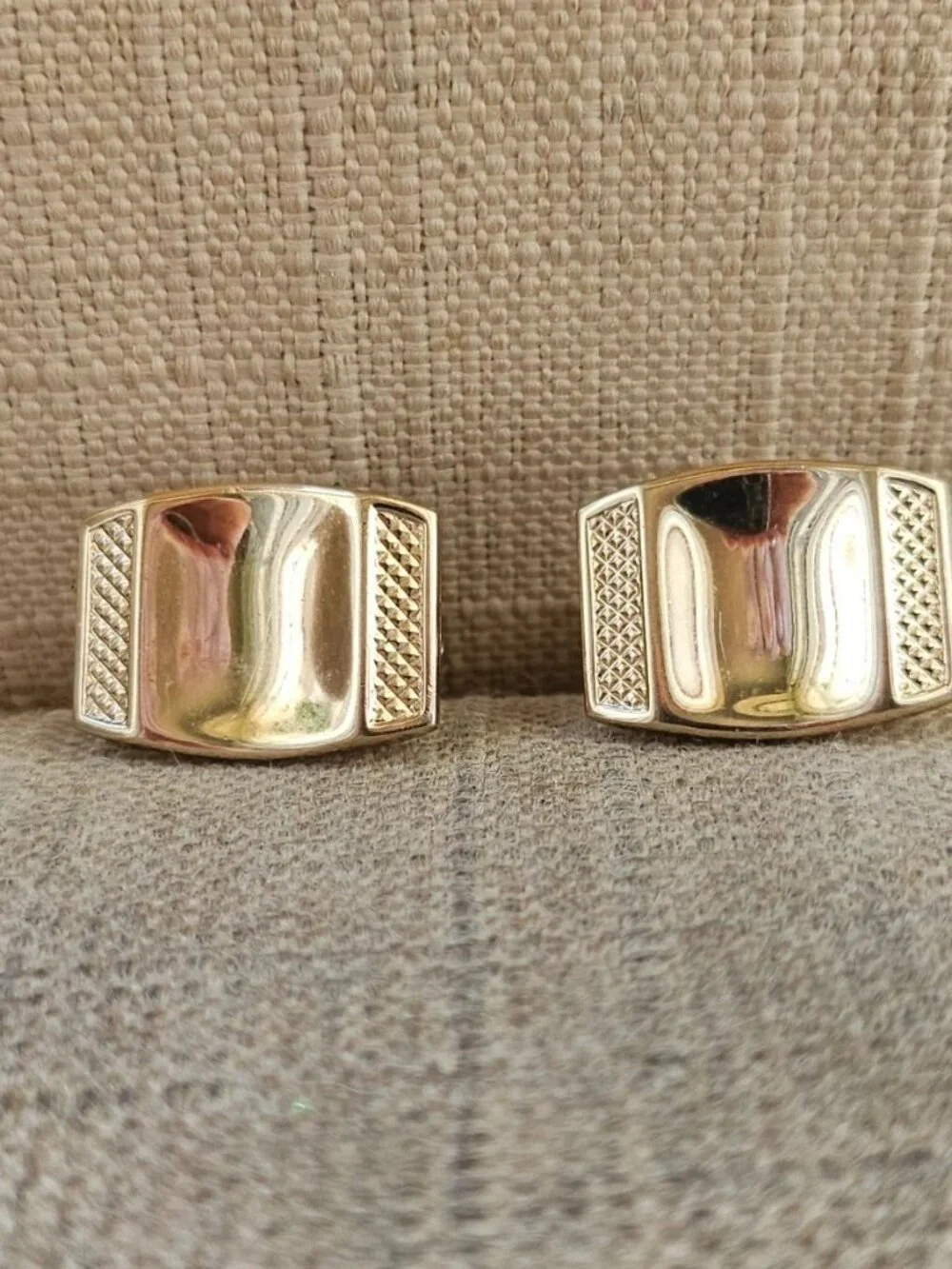 Vintage Cuff Links Fashion Jewelry Gold Tone dress Shirt Cutt stud Cufflinks